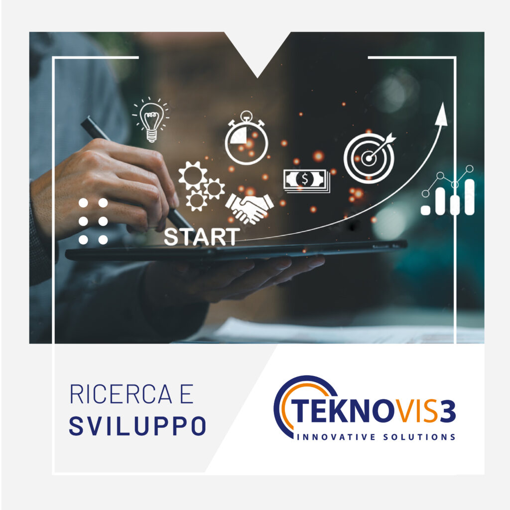 Research and development, in the field of industrial insulation, develop very personal and technological solutions, many of them used by the company Teknovis3. In this photo, the symbolic representation of research and development activity.